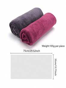 1pc (Purple/Gray) Quick Dry Hair Towel, Super Absorbent Microfiber Drying Wrap, Salon & Barber Shop Use, Back To School, Travel Holiday Essentials, Hair Accessories For Women, Slick Back Brush, Barber Accessories, Hair Dryer, Hair, Barber, Hair Tools, Hair Products, Hair Accessories, Edge Brush, Styling Brush, Curly Hair Products, Hairdressing Equipment, Accessories, Hair Cutting Scissors, Christmas, Barbershop, Hairdressing, Hair Dryer, Hair Brush, Barber, Hairdressing Equipment, Hairstyle, Hairdressing, Barber Accessories, Barbershop, Hairdressing Equipment - Multicolor - View 10