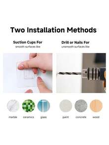 Complete Perforated Board Wall Panels, Plastic Accessories For Pegboard Display And Storage Racks, DIY Entry Wall, Hooks, Baskets, Divider Hooks, Storage Display Wall, Multi-Functional Display Rack, ABS Plastic Entry Display Rack, Gray Honeycomb Grid, With Hidden Screw Holes, Suitable For Key Display/Vertical Expansion/Computer Room Display/Home Office/Kitchen/Studio/Store And Various Occasions - Multicolor - View 10