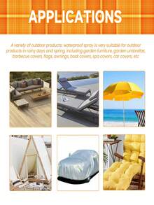 100ml Outdoor Waterproof Tent Sunscreen Fabric Spray Quickly Releases Heat Instant Fabric Cooling Agent;Waterproof Spray For Tent Fabrics And Outdoor Gear;Tent & Gear Care;Durable Waterproof Spray For Waterproofing, Restoring Performance To Nylon Jackets - Multicolor - View 8