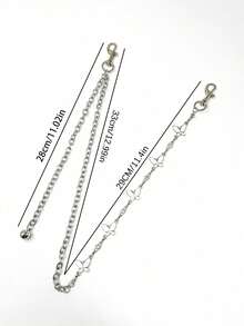 Star Chain Vintage European&American Style Fashionable Chain For Bag Extension - Multicolor - View 3