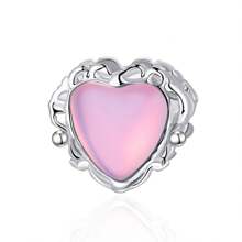 1 Pink Dream Series Love Rose, Four Leaf Clover, Cake, Carousel, Pink Love, Female Perfume Lipstick Small Skirt Beaded Pendant Accessories, Suitable For Bracelet Necklace DIY Jewelry Mother's Day Valentine's Day Often Jewelry Gifts