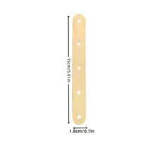 一次性蜡烛芯架，7 孔木棒烛芯架，适用于 DIY 蜡烛制作用品、生日、毕业典礼、婚礼礼物