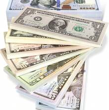 210pcs Dollars MovieProps, Video, Magician, Prank Teaching, Parties - Perfect Party Favors, Halloween/Christmas Gifts - 210pcs - 查看 6