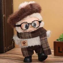 17cm Labubu Plush Doll Clothes, Vinyl Accessories For Party, Decorative Figurine Outfit - Multicolor - View 16