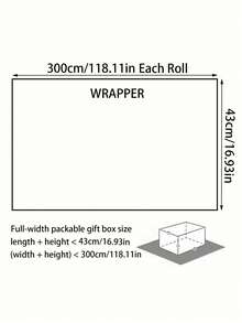 1 rolka fluorescencyjnego papieru do pakowania, fluorescencyjne litery papier do pakowania prezentów na ślub, urodziny, wieczór panieński, walentynki, dzień matki, przyjęcie świąteczne, bukiet kwiatów DIY - Niebieski Różowy - Zobacz 4
