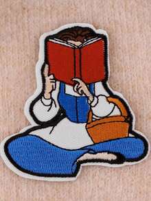 Cartoon Embroidered Patch, Sticker, Sewing Applique For Clothing, Hat, Denim, T-Shirt, Luggage, Anime, Heat Transfer Vinyl - Multicolor - View 4