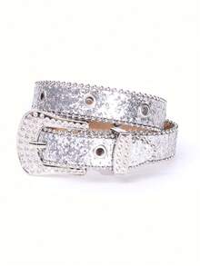 High-End Children's Fashion Rhinestone Belt For Boys And Girls , Ideal Choice For Gifts - A - View 1