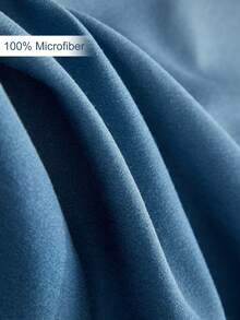 2/3pcs Ombre Blue Polyester Duvet Cover Set, Fashionable Modern Style Duvet Cover & Pillowcase Set Suitable For All Seasons (1 Duvet Cover + 1/2 Pillowcase) - Blue - View 9