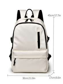 Large Capacity Backpack, Business Travel Bag, 15.6 Inch Laptop Bag, New Unisex Daypack, Commuting & Hiking Rucksack - Multicolor - View 3