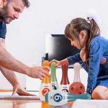 Kids Bowling Game Set, Indoor Sports & Recreational Activity, Preschool Interactive Stacking Toys - Multicolor - View 3