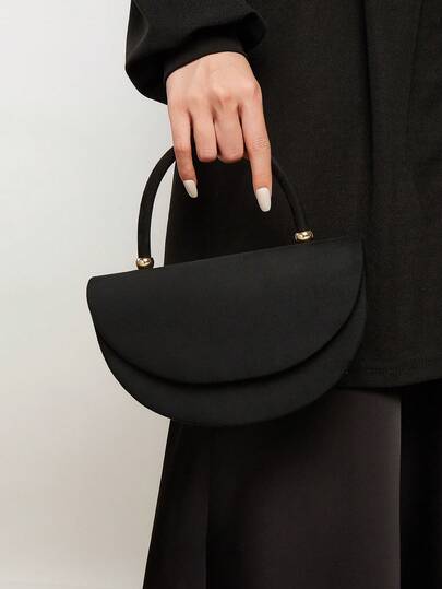 优雅丝绒女士手提包，简约链条手拿包，轻便奢华派对/晚宴包，送给女朋友的完美生日礼物，适合派对、婚礼、舞会、正式场合，可搭配节日派对礼服、晚礼服和亮片连衣裙。