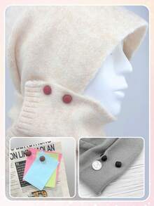 12pcs Women Scarf Clip Magnetic Brooches, Multi-Purpose Magnetic Pins For Headscarves, Scarves, Shirts, Dresses & Clothing - Multicolor - View 4