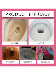 14pcs Automatic Toilet Cleaner Tablets, Remove Urine Stains And Yellow Stains, Toilet Freshener - Multicolor - View 3