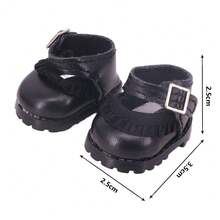 3pcs Shoes Accessories For 17cm Doll, 3 Colors (Doll Not Included) - Multicolor - View 5