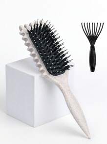 Curl Defining Brush For Women – Curl Shaping & Anti-Pull Detangler For Curly Hair – Defines Curls, Separates Strands, Reduces Frizz – Designed By Candy Brush, Hair Brush, Comb, Hair Tools, Hair Products And Accessories For Barber Salon Beauty Travel Essentials