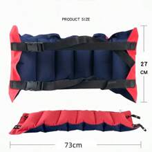 1pc Inflatable Waist Float Swimming Buoy, Swimming Accessory Adult Back Float (Rope Color Random), Beach Essentials, Beach Accessories, Pool Float