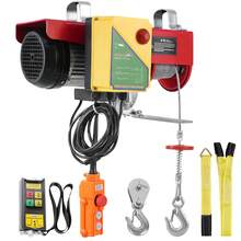 Electric Hoist, 2200 Lbs 120V Electric Winch With 328 Ft Wireless & 14 Ft Wired Remote Control, 40 Ft Single Cable Lifting Height, Single/Double Slings, Lift Hoist For Garage Warehouse Factory - US A Type Plug(110-127V) - View 8