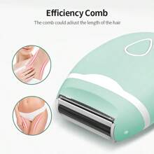1pc Electric Shaver-For Women, Portability Removal Device Armpit Private Parts Whole Body Shaver Household Use Face Waxing, Product Does Not Include Batteries
