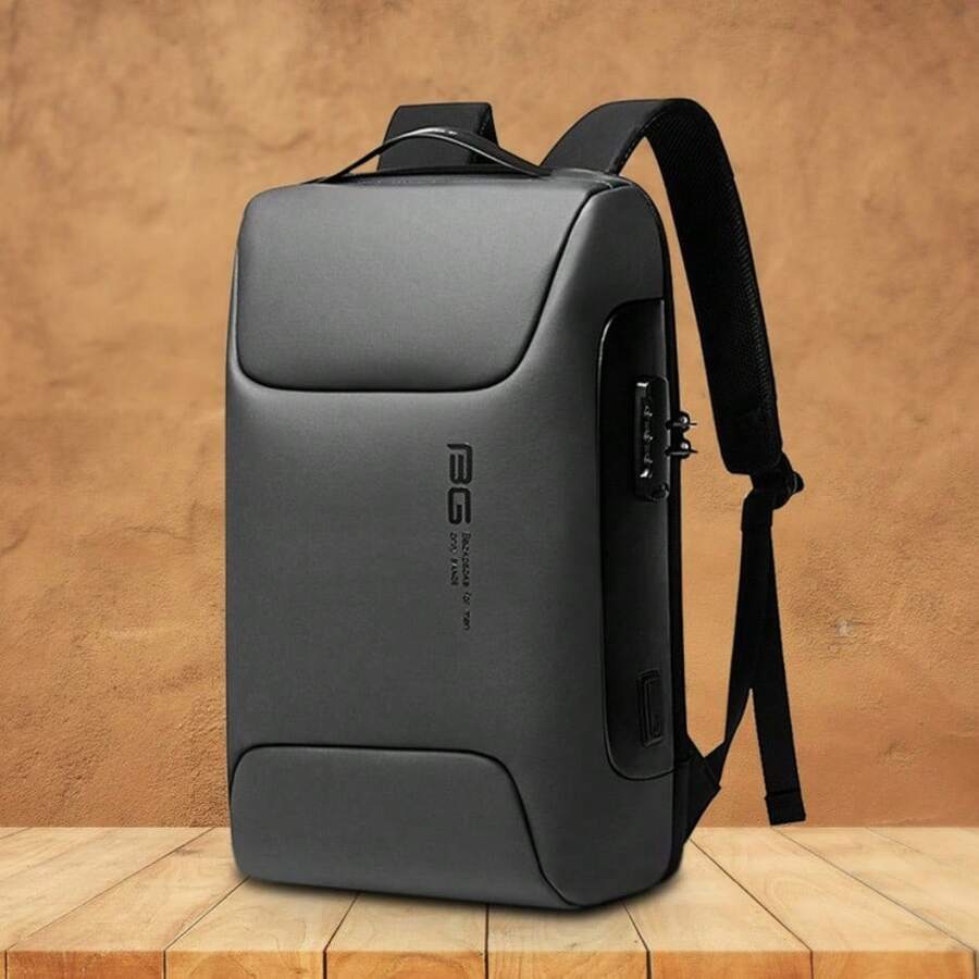 Anti-Theft Backpack – Sleek, Secure, And Designed For Modern Life - Grey - View 1