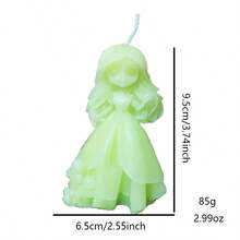 1pc Girly Scented Candle, Home Decor Item - Various - View 8