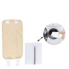 Kit de envoltura de aceite de ricino orgánico con correa ajustable para el hombro y bolsillo de almacenamiento, reutilizable (no se incluye el aceite de ricino) (Caqui) Accesorios de gimnasio - Caqui - Ver 5