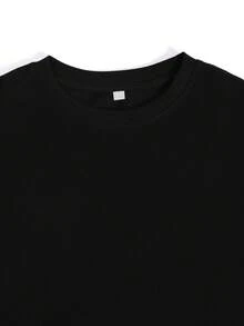 [Camiseta de Oración de Trabajo Confiado por el Señor] Oración CNA, Amén, Señor, Prepárame para hacer el Trabajo que Me has Encomendado Camiseta - Negro - Ver 3