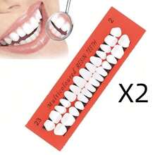 1 件树脂牙模，1 套牙贴面，用于口腔教学演示、医疗培训、万圣节艺术装饰 - 彩色 - 查看 10