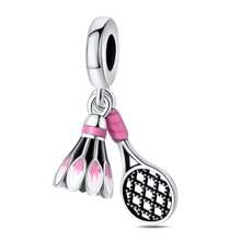 1 Pink Dream Series Love Rose, Four Leaf Clover, Cake, Carousel, Pink Love, Female Perfume Lipstick Small Skirt Beaded Pendant Accessories, Suitable For Bracelet Necklace DIY Jewelry Mother's Day Valentine's Day Often Jewelry Gifts