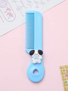 4pcs/1pc 儿童卡通糖果色卡通动物迷你梳子，便携便捷的糖果色小梳子，适合儿童理发和护理，是送给孩子礼物的理想选择 - 彩色 - 查看 19