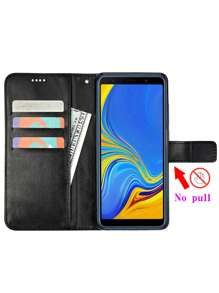 Cartera portacartas, estuche de piel sintética PU, patrón de textura de mármol y piedra, estuche soporte para teléfono, regalo para vacaciones, con cordón