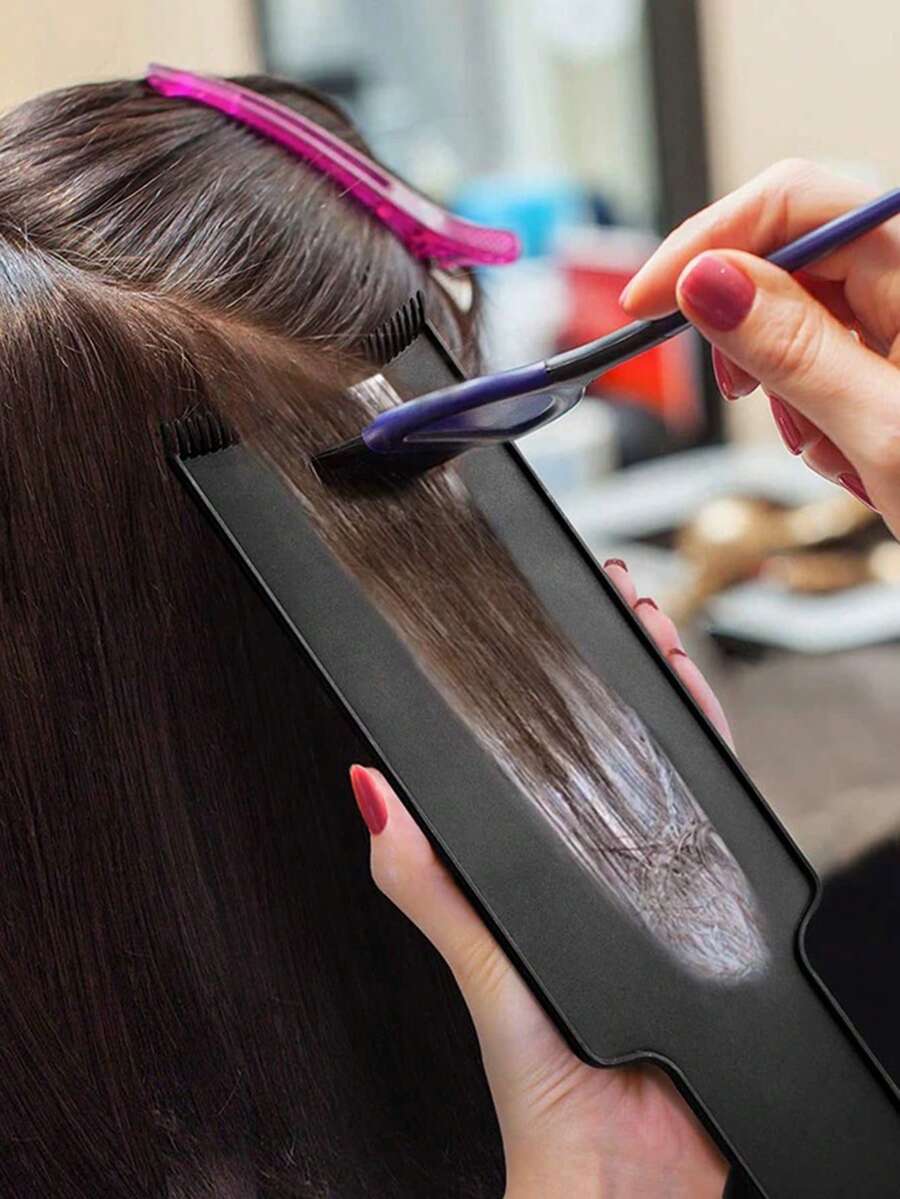 Bleaching & Highlighting Board Hair Salon Tools, Home Hair Dye Coloring Tool (Some Scratches Are Normal And Won't Affect Usage, Please Consider Before Purchasing If You Are Bothered By It) - Multicolor - View 1
