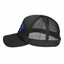Pure Vanilla Cookie Unisex For Men And Women Mesh Baseball Cap - Breathable Adjustable Hat For Sun Protection Fit For Outdoor Sports & Travel - Black - View 4