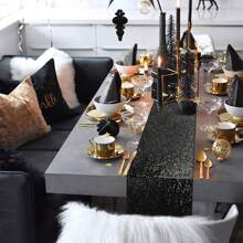 Square Sequin Table Runner, Suitable For All Kinds Of Party Decorations