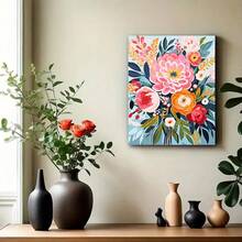 数字油画 - DIY 绘画 - 艺术油画装饰 40x50cm/16x20 英寸无框，节日理想礼物 - 彩色 - 查看 1