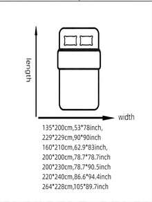CNZB-1 Bộ chăn ga gối màu trơn không kèm chăn bông cho phòng ngủ, Bộ chăn ga gối cỡ Queen bằng sợi siêu nhỏ có thể giặt bằng nước, Thoáng khí & mềm mại, Khóa kéo, 135*200 Cm, 200*200 Cm - Hồng - Xem 5