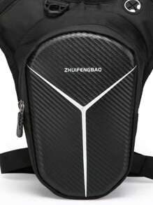 1 pièce Sac de taille pour la moto et la randonnée, sac de cuisse , sac banane pour le sport et les voyages en extérieur, sac à bandoulière tactique, sac de taille
