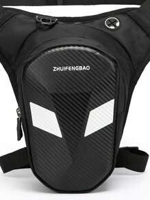 1 pièce Sac de taille pour la moto et la randonnée, sac de cuisse , sac banane pour le sport et les voyages en extérieur, sac à bandoulière tactique, sac de taille