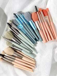 8pcs/Set Makeup Brushes - High Quality Portable Makeup Brush Kit, Concealer Powder Blush Eyeshadow Makeup Tools,Brush Set,Makeup Brush Kit,Make Up Brush Set,Make Up Set Complete,Makeup Brush Set,Complete Makeup Kit,Brush Kit,Brushes Makeup Set,Makeup Gift Set,Set - Multicolor - View 1