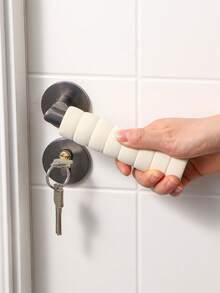 1pc Door Knob Protector Cover, Household Anti-Static Door Handle Protective Sleeve,Cute Stuff - Multicolor - View 5