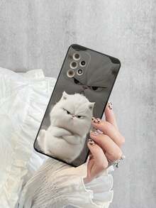 精准孔白色愤怒猫彩绘防摔手机壳适用于 14、 14 Pro、 14 Pro Max、3D 卡通手机壳适用于 13、 13 Pro、 13 Pro Max、 11、 11 Pro Max、 12、 12 Pro、 12 Pro Max、防摔手机壳适用于 XR、卡通手机壳适用于 7/8/SE2、兼容 15、 15 Pro、 15 Pro Max、 16、 16 Pro、 16 Pro Max / 适用于 S21、S22、S23、S24、S25 系列的手机壳防水防震防刮 - 彩色 - 查看 3