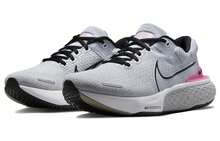 ZoomX Invincible Run Flyknit 2 'Light Grey Hyper Pink' White Black Sneakers Men DH5425-101 - Multicolor - View 3