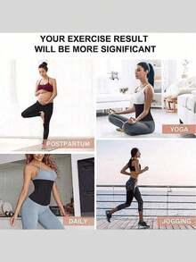 Đai nịt bụng định hình eo có khóa kéo, đai nịt eo thoáng khí, đai phục hồi sau sinh có thể điều chỉnh với khóa kéo và gọng thép. - màu đen - Xem 11