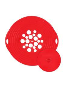 29CM Silicone Anti Overflow Cover For Household Use, Anti Overflow, Dustproof, Anti Splash Pot Cover, Kitchen High Temperature Resistant, Splash Proof, Anti Boiling Pot Cover