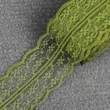 45mm 10 Yards Net Lace Trim Ribbon Ideal For Wedding Christmas Curtain Decorations DIY Hair Bows Sewing Fabric