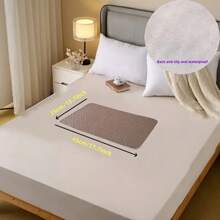 Washable Incontinence Pads, Leak-Proof Bed Care Mats For Elderly & Pets, Multiple Sizes & Colors, Non-Woven Fabric, Ideal For Menstruation & Home Use