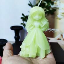 1pc Girly Scented Candle, Home Decor Item - Various - View 7