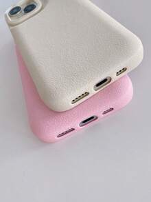 3 pezzi Custodie per telefono di colore solido resistenti alle impronte digitali, adatte per iPhone 13, 14, 15, 16 Pro Max, 16, 16 Plus - Multicolore - Visualizzare 8