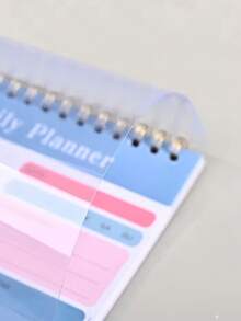 150pcsA To-Do List With Date Noted, Notebook, Spiral Notepad, Daily Plan, Hourly Scheduling Notebook, School Supplies, Stationery,Back To School