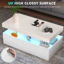 OYAJIA Coffee Tables - 白色 - 查看 8