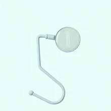 1 个莫兰迪色可旋转桌面挂钩，背包挂钩，不粘，优雅挂钩，时尚桌面挂钩，无需钻孔，精美礼物，携带方便，简易挂钩，办公用品